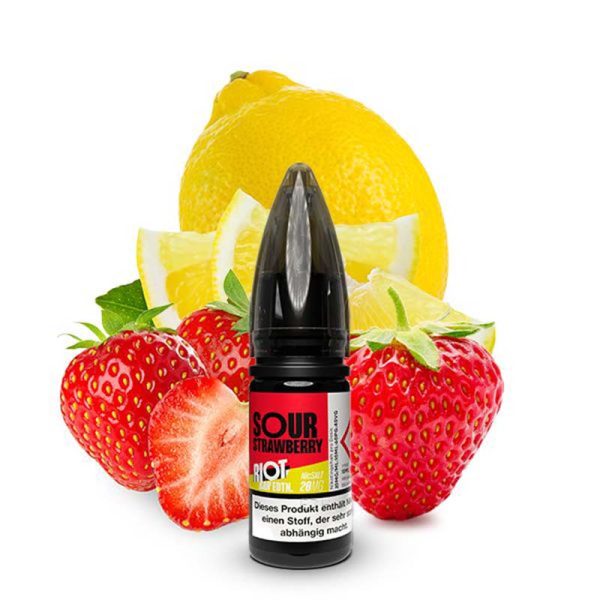 Sour Strawberry 20mg 10ml Riot Squad