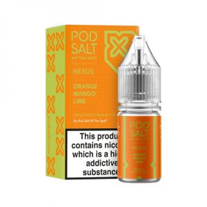 Orange Mango Lime 5PCS Box 10ml 20mg Pod Salt Nexus