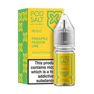 Pineapple Passion Lime 5PCS Box 10ml 20mg Pod Salt Nexus