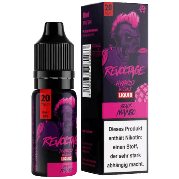 Black Mango 10ml 20mg Revoltage Hybrid