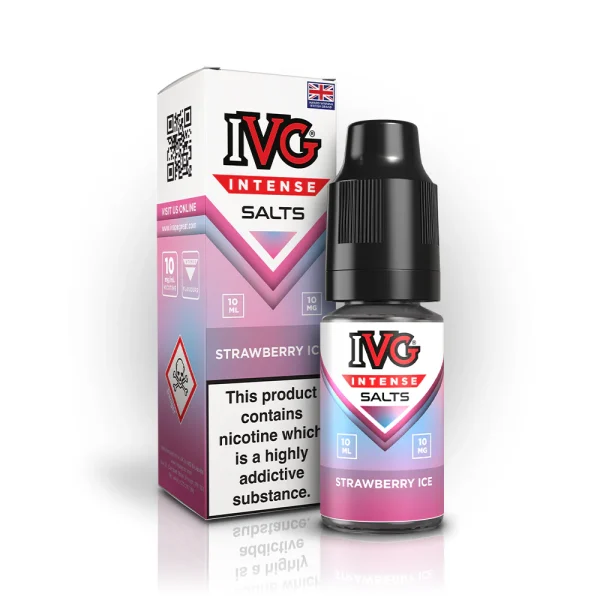Strawberry Ice 10ML 20MG IVG INTENSE SALTS