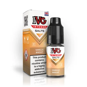Vanilla Biscuit 10ML 20MG IVG INTENSE SALTS